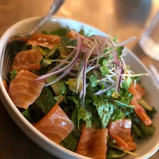 Salmon Avocado Salad