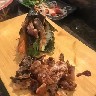 Salmon Skin Hand Roll