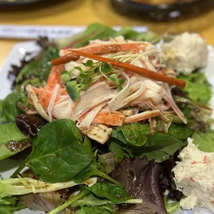 Crab salad