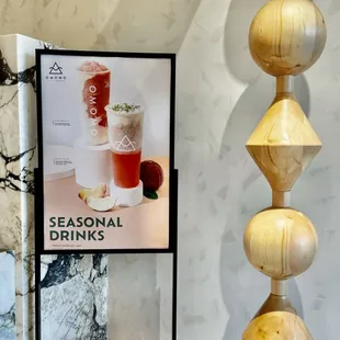 Seasonal Peach Drinks are available for a limited time!
