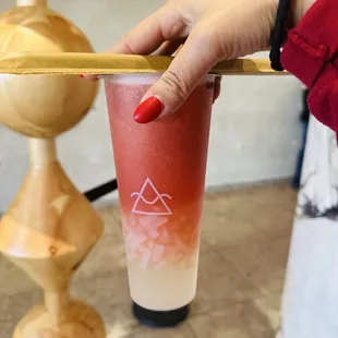 Strawberry Green Tea