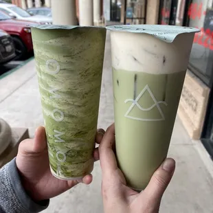 Uji Matcha Milk Tea