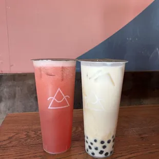 Strawberry Green Tea