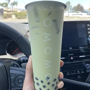 Uji Milk Tea Creamomo
