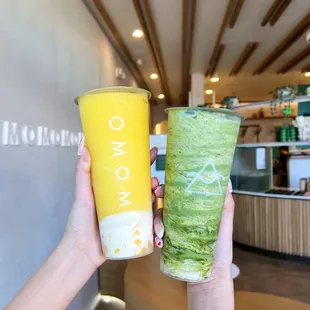 Green Milk Tea