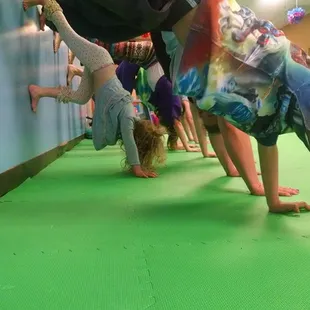 Let's get up side down!