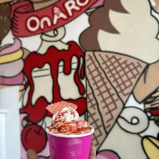 Strawberry cheesecake