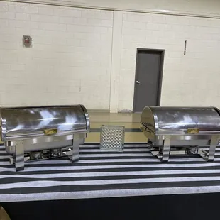 Warmers for the food