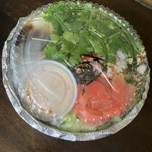 Combo poke bowl