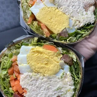 Deviled tuna wrap
