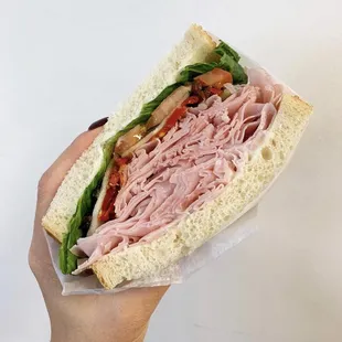 Make your own ham sandwich!