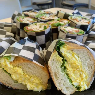 Homemade egg salad