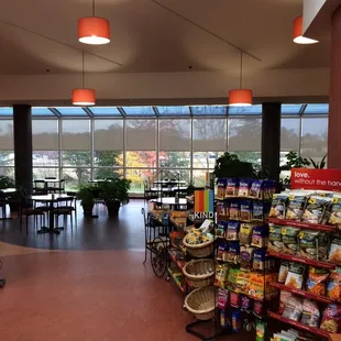 a grocery store with lots of food