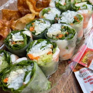 1. Spring Rolls