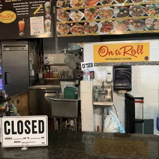 Closed at 5:30pm on a Wednesday...