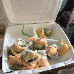 Flaming joy all jumbled up