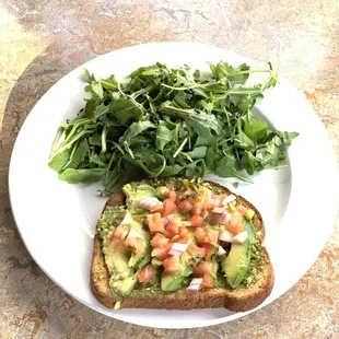 Avocado Toast with Pesto