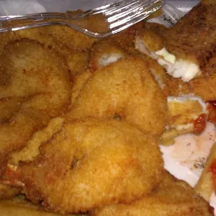 Flounder &amp; Shrimp platter