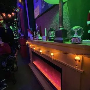 sushi and sashimi, interior