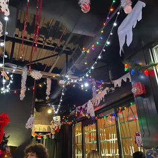 Blitzen's on Bagley interior decorations