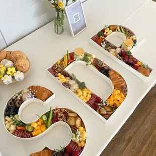 Charcuterie Letters