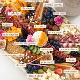 22x12 Social Soiree Platter Details