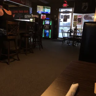 Bar area
