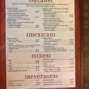 I love the great ideas here for dinner and everything is great they have a good rounded menu!
