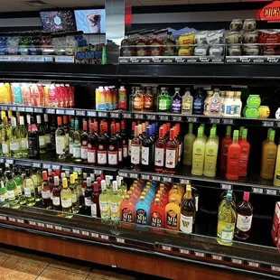 salads, drink