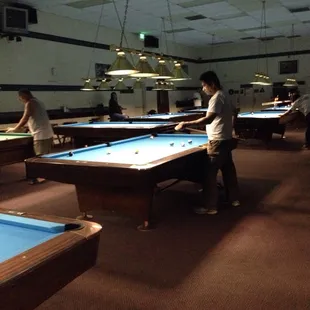 Some pool tables!