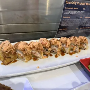 Golden Tiger roll