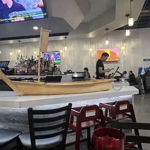 Special order a boat of sushi for your next event