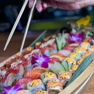 Sushi boat - AMAZING! highly recommend!