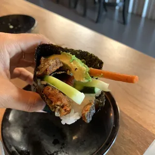 Salmon Skin Hand Roll