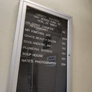 Located in the Liberty Building on King Street