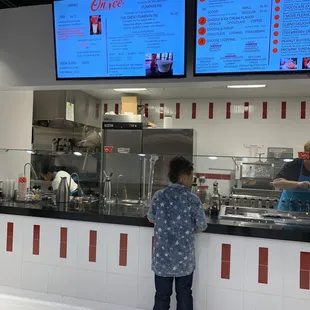 Brat Kid (mine,lol) with Menu