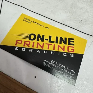 Business card