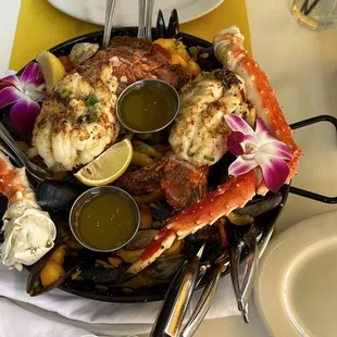 Chef&apos;s paella is super good. Federico is our server and everything is good here, with south beach in the backdrop and music flowing.