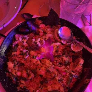 Seafood Paella