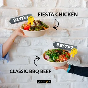 salads, food