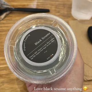 Black Sesame Pudding