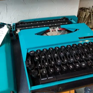 Sharp looking typewriter!