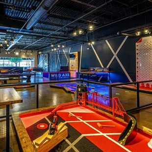 Overlook of Mini Golf Course