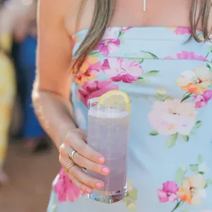 Why not enjoy a Lavender Lemon drop?