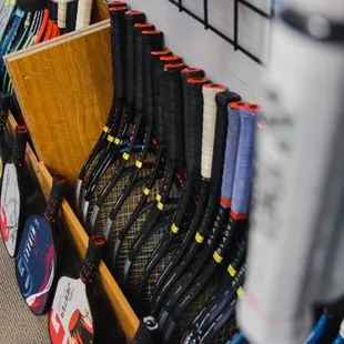 Demo Program is available for anyone wanting to try a tennis racquet or pickleball paddle!