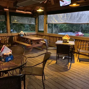 Dec 2019- the patio/deck