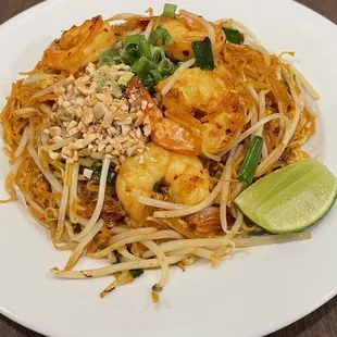 Pad Thai Shrimp Hot Spicy