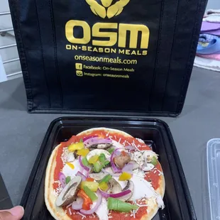 Chx &amp; Veggie Pizza!