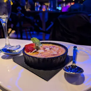 Passion Fruit Creme Brulee