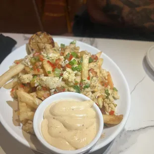 Crab fries